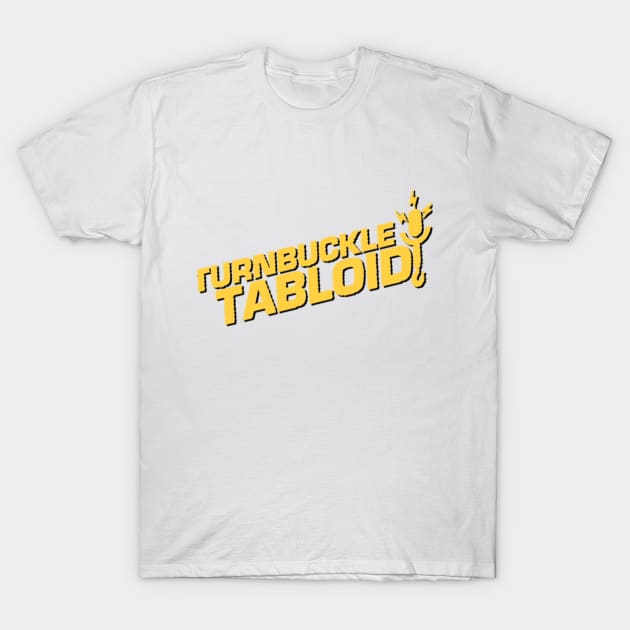 Turnbuckle Tabloid Single Logo T-Shirt by TurnbuckleTabloid